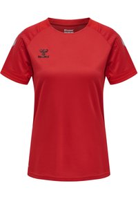 LEAD WOMEN - Print T-shirt - true red