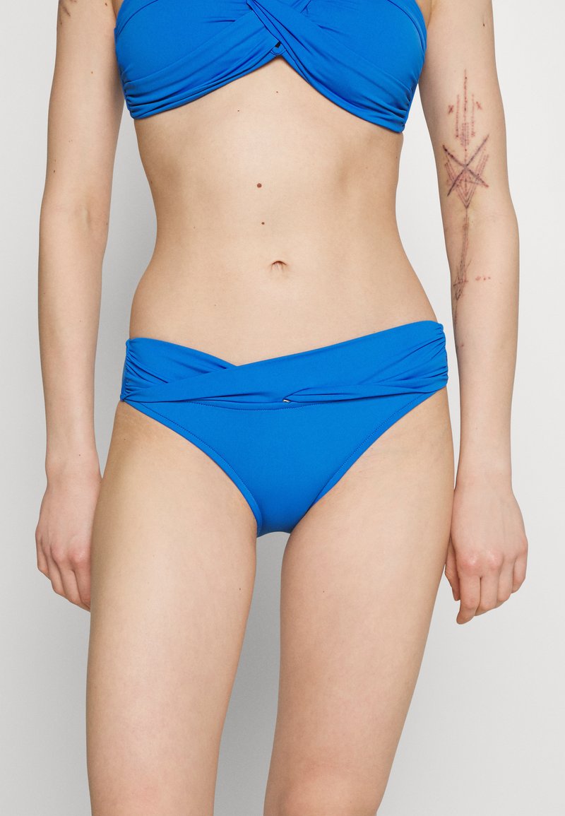 Seafolly - COLLECTIVE TWIST BAND HIPSTER - Bikini-Hose - azure, Vergrößern