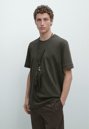 SHORT SLEEVE  - T-shirt basic - khaki