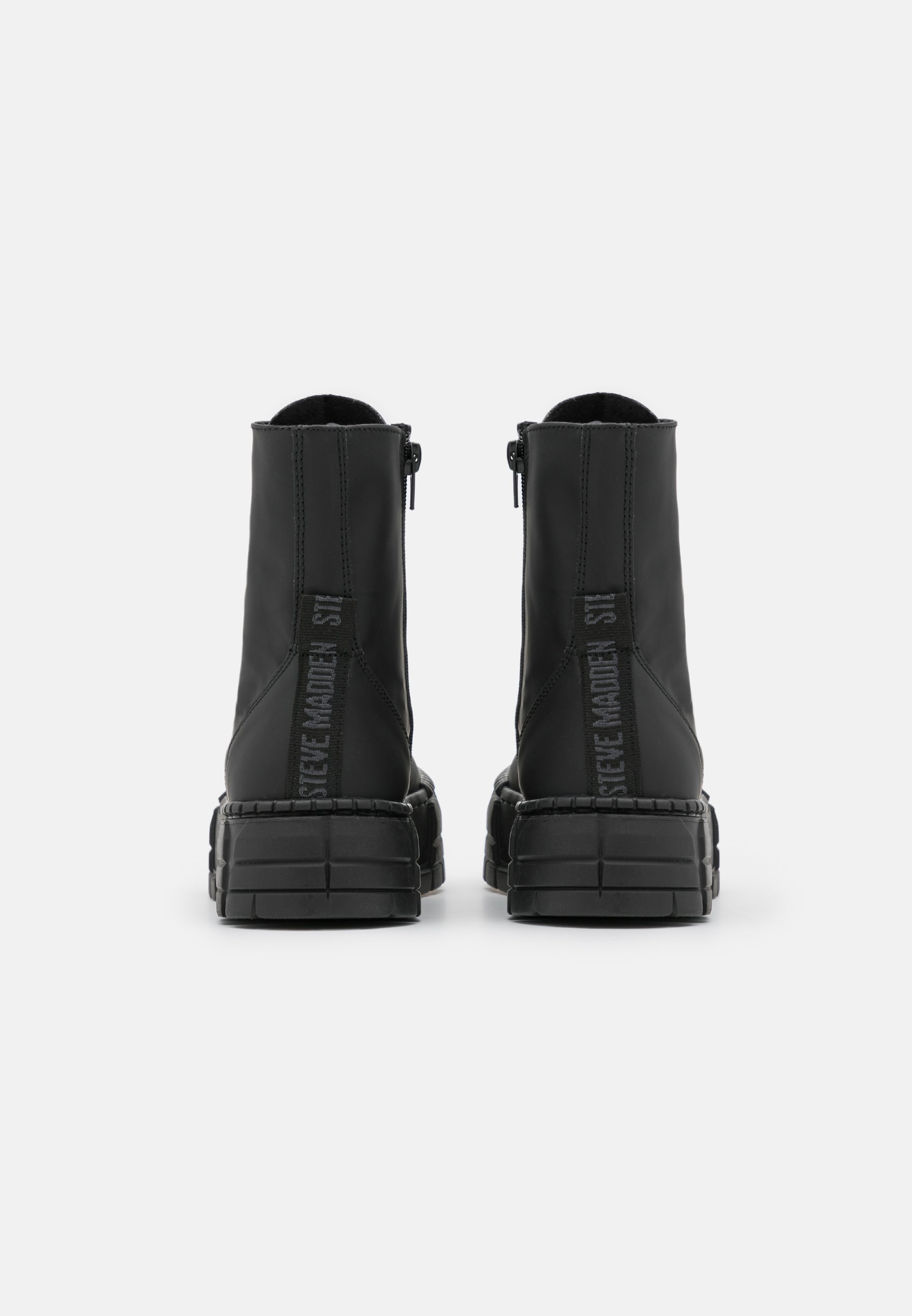 black rain ankle boots