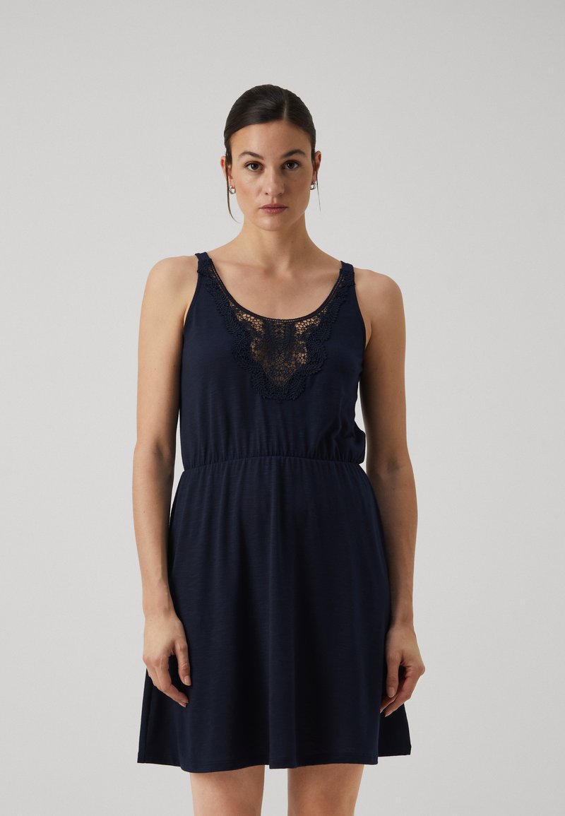 JDY JDYDODO STRAP DRESS - Džersio suknelė - sky captain