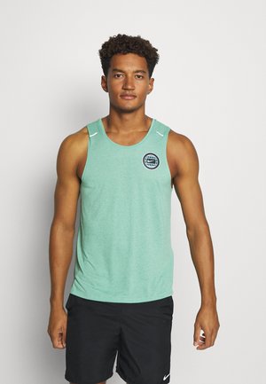 MILER TANK - Funktionströja - healing jade /geode teal/reflective silv