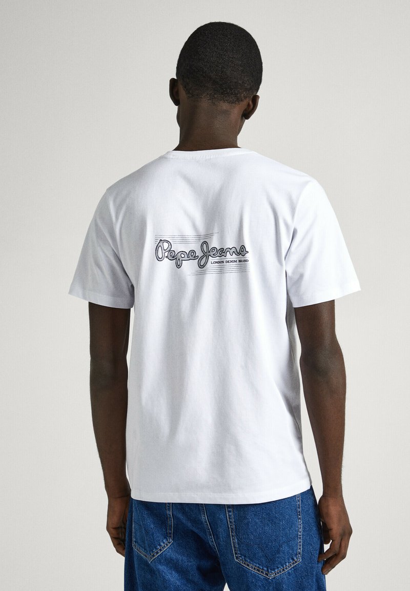 Pepe Jeans Camiseta Silvio - Estilo Unisex Con Estampado Safari Pepe Jeans Hombre