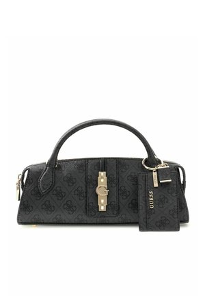 Guess, YVONNE LOGO MINI SATCHEL - Borsa a mano - coal logo