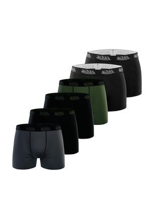 Von Dutch, 6 PACK PLAIN - Boxers - noir blanc gris kaki