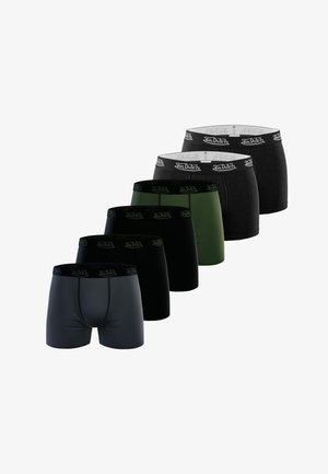 Von Dutch, 6 PACK PLAIN - Boxers - noir blanc gris kaki
