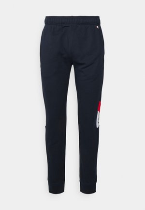 CUFF PANTS - Spodnie treningowe - navy/white/red