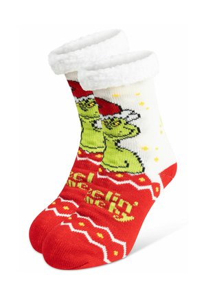 THE GRINCH FEELIN GRINCHY - Socks - beige rot