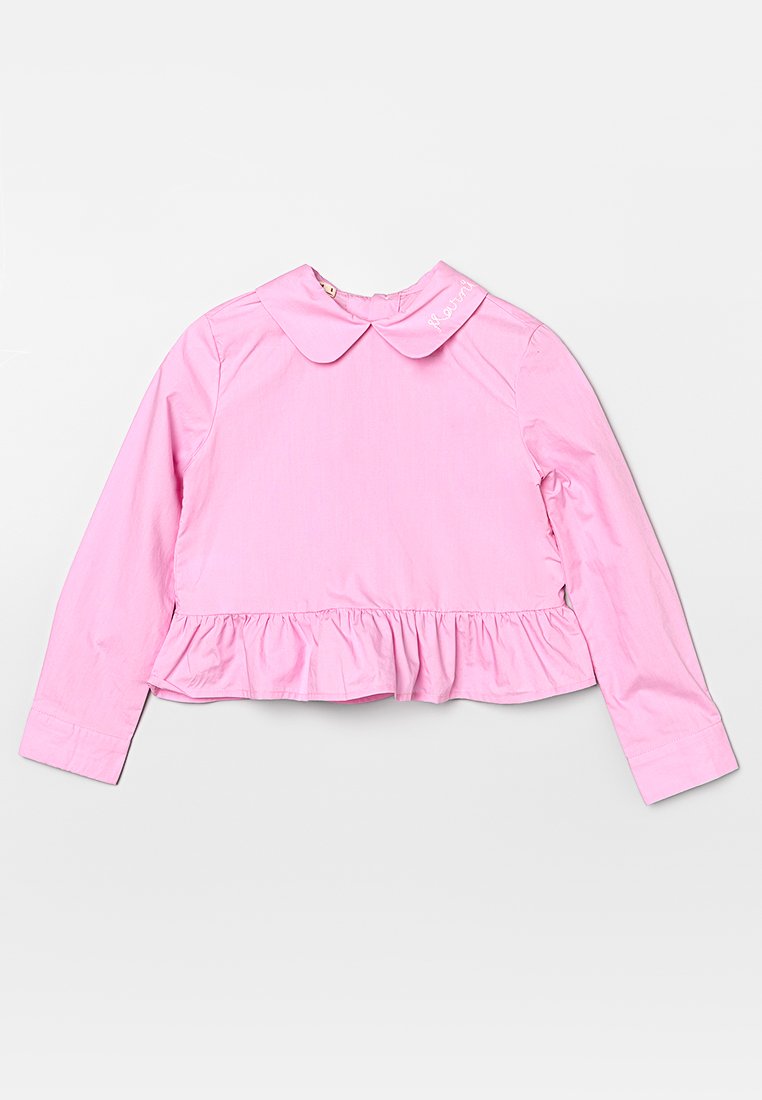 Marni Overhemdblouse donkerroze Marni Overhemdblouse donkerroze