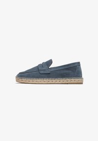 Unselected, jeans suede