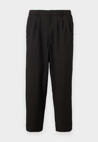 NEIL PANTS CROPPED COMFORT - Trousers - black