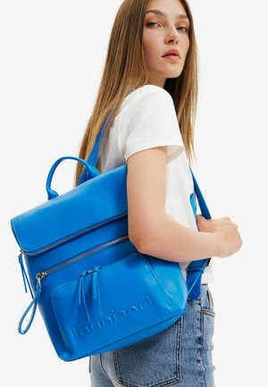 Desigual URBAN FLAP - Zaino - blue