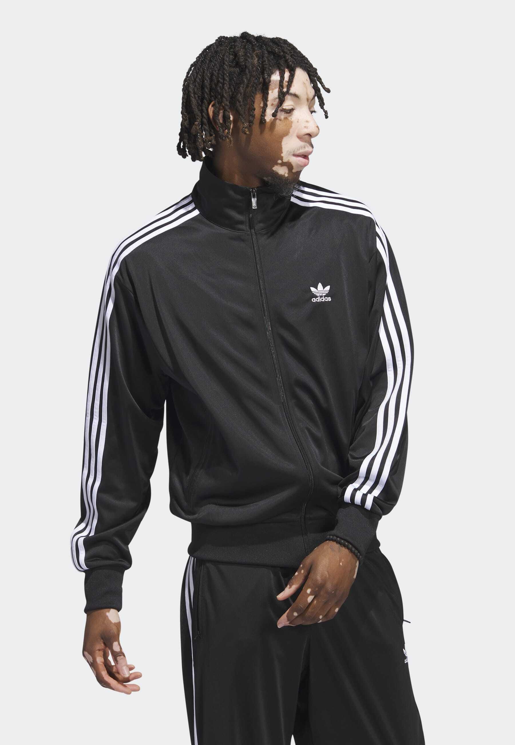 adidas Originals FBIRD Felpa con zip black white/nero