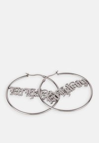 55MM LOGO HOOPS - Cercei - silver-coloured