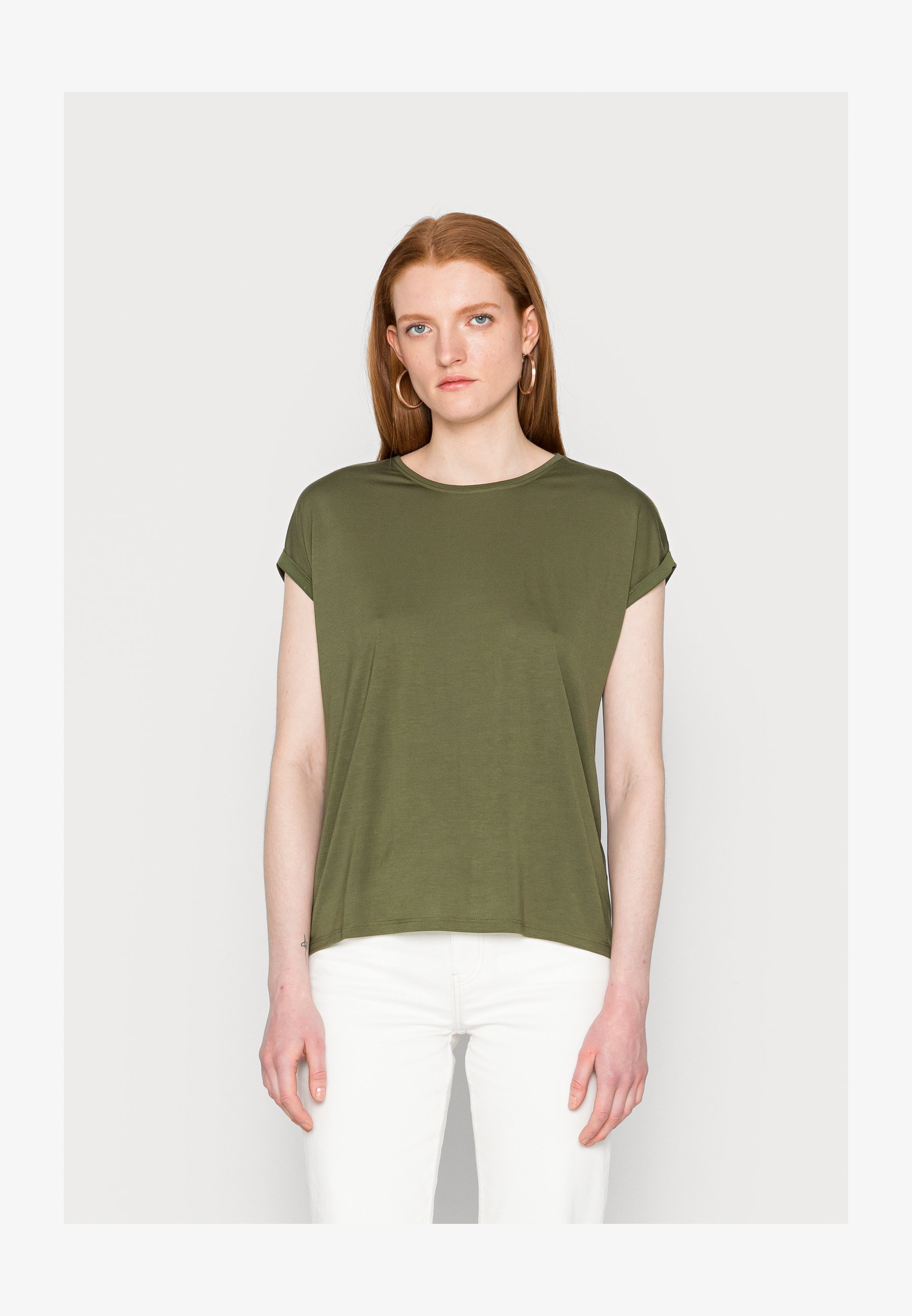 TOM TAILOR Denim Canottiera Donna - Effetto Costine - Orlo Rinforzato