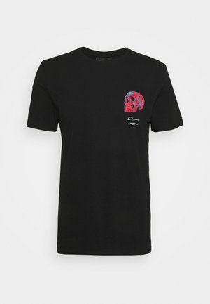 CALVA TEE - T-shirt imprimé - black