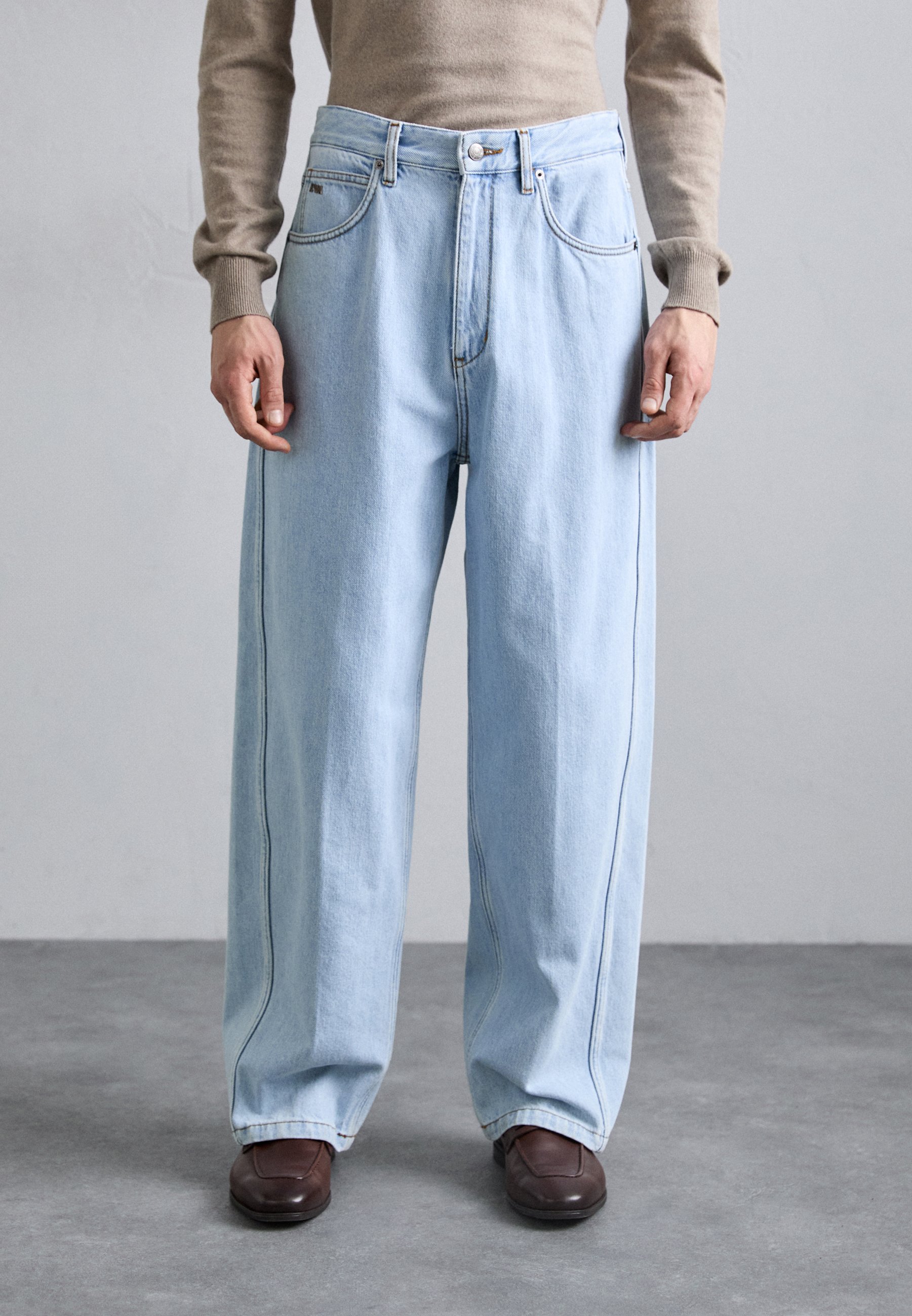 パンツ 2000s Emporio Armani baggy wide denim Emporio Armani × Hysteric Glamour × If Six Was Nine