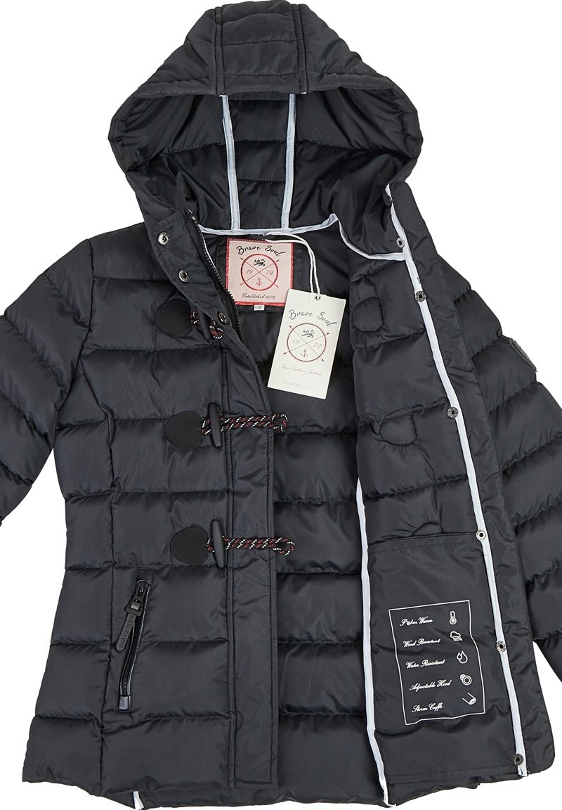 Damen Leichte Jacken | Brave Soul Übergangsjacke schwarz - DG41753 Damen Leichte Jacken | Brave Soul Übergangsjacke schwarz - DG41753