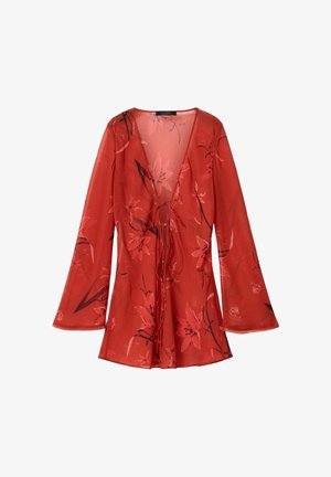 AllSaints, ZALIA, czerwony