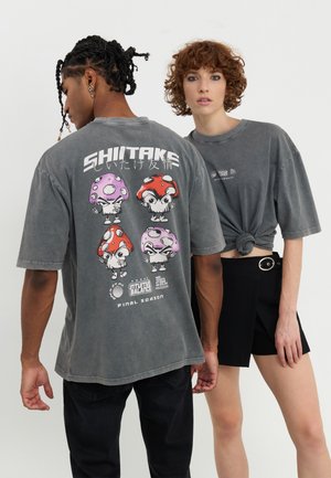 UNISEX - Print T-shirt - black