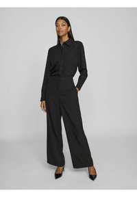 VILA Camicia - black beauty