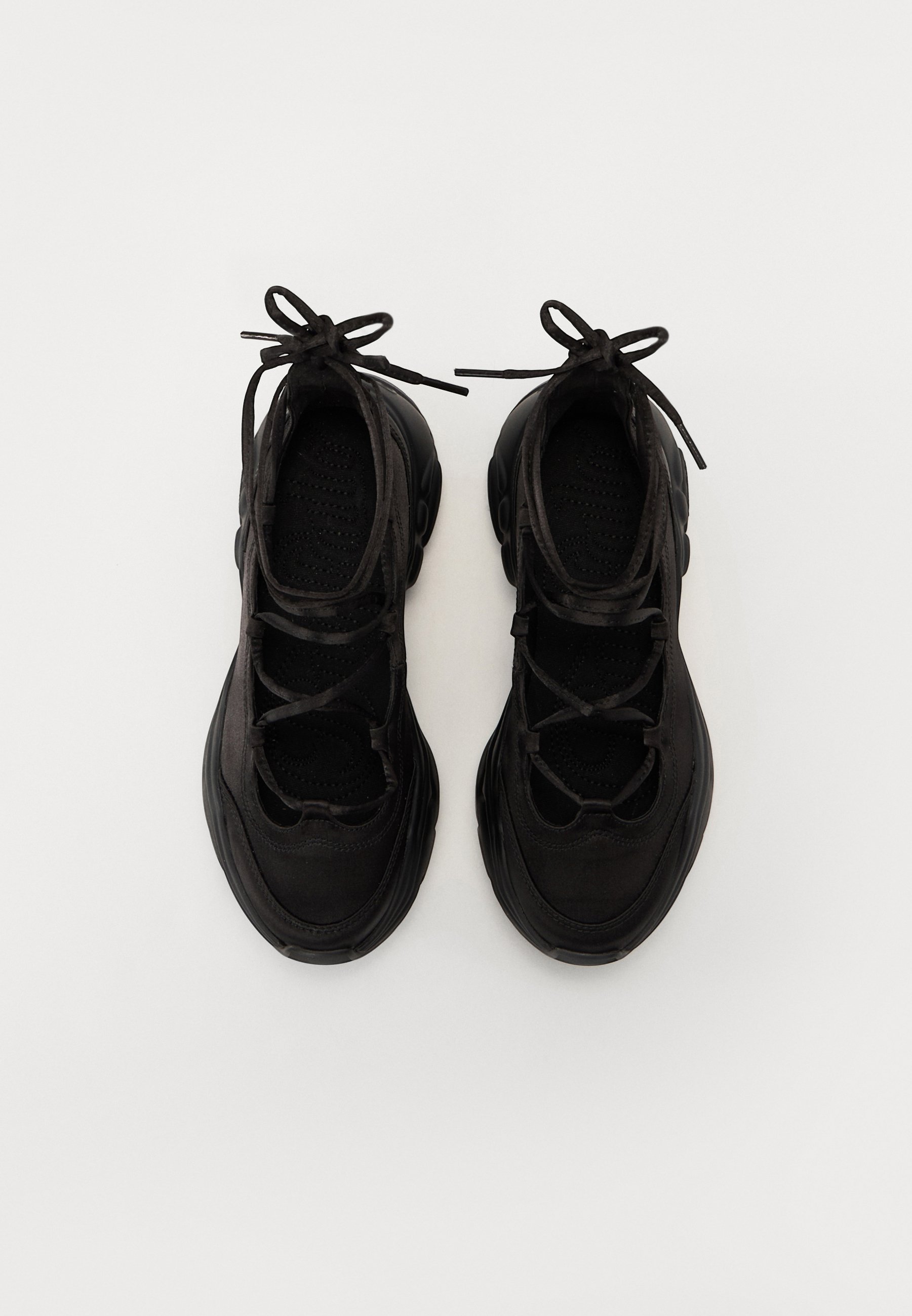 Buffalo TRIPLET LACE - Sneakers low - black/alb - Zalando.ro