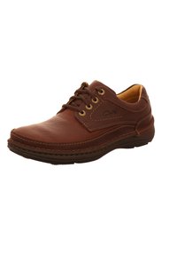 Clarks NATURE THREE - Casual lace-ups - mahogany