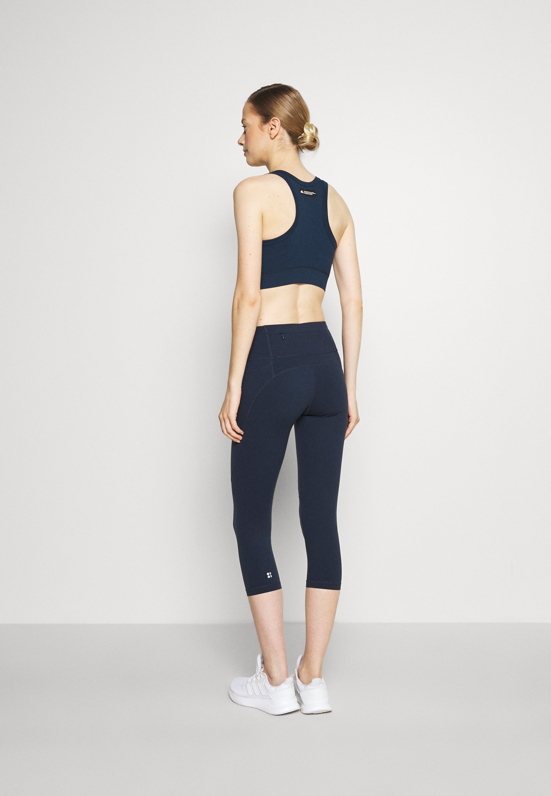 navy workout tights