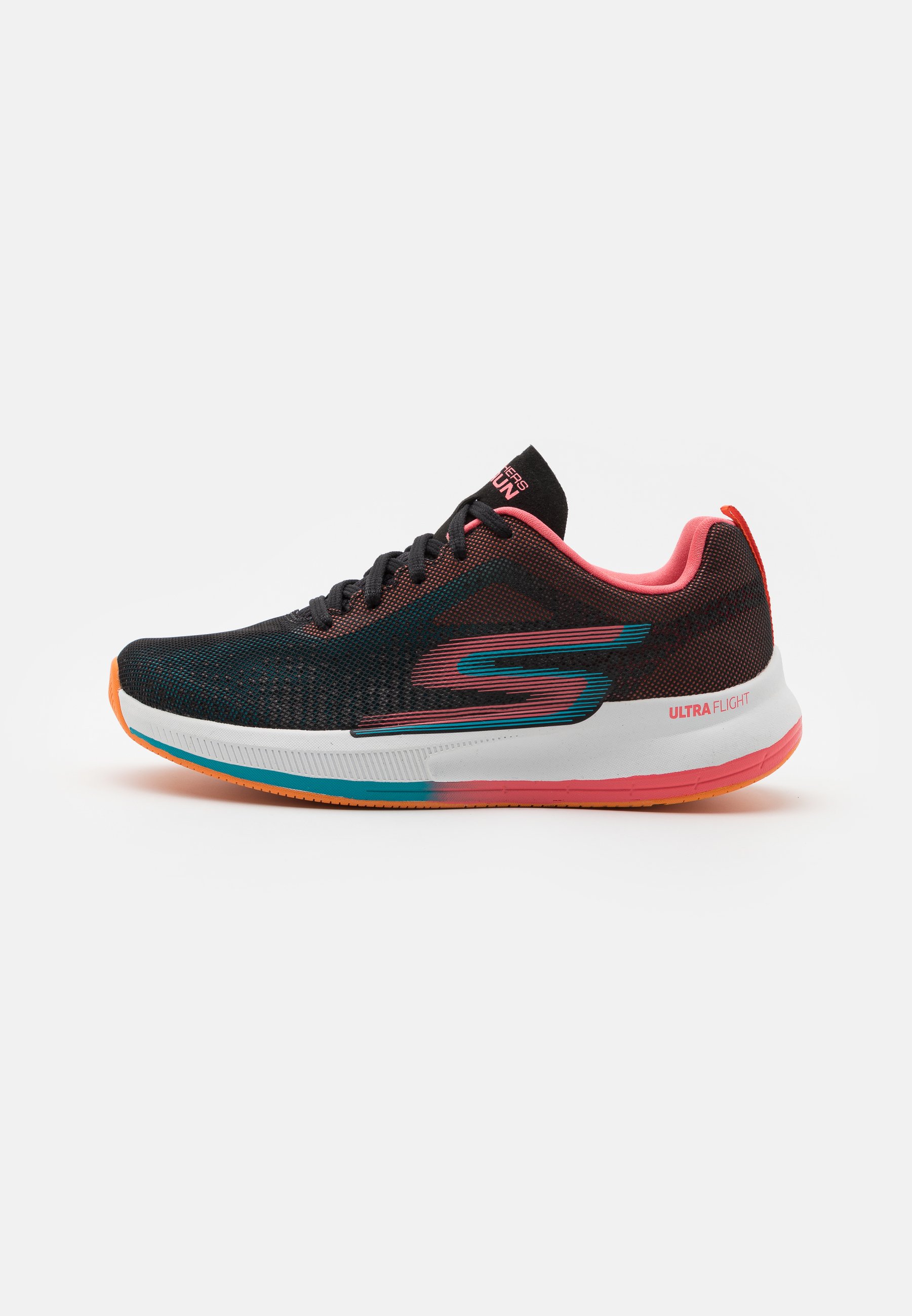 Skechers Performance GO RUN PULSE - Zapatillas de running neutras -  black/multicolor/negro - Zalando.es