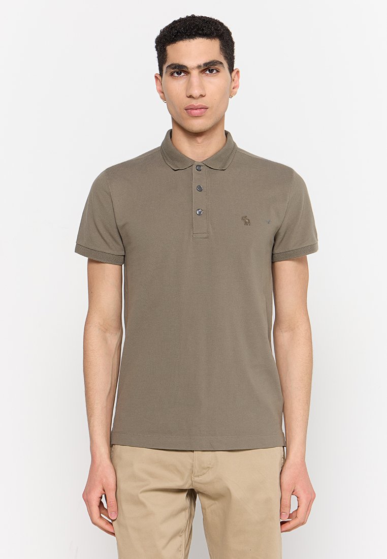 Abercrombie & Fitch Poloshirt olijfgroen Abercrombie & Fitch Poloshirt olijfgroen