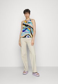 ONLY Tall ONLNOVA LUX KEYHOLE - Top - blue