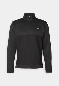 TEXTURED Q - Langærmet T-shirt - black