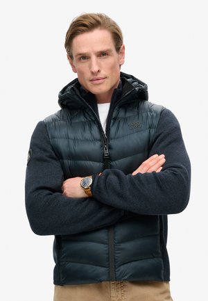 HOODED STORM HYBRID - Light jacket - eclipse navy marl