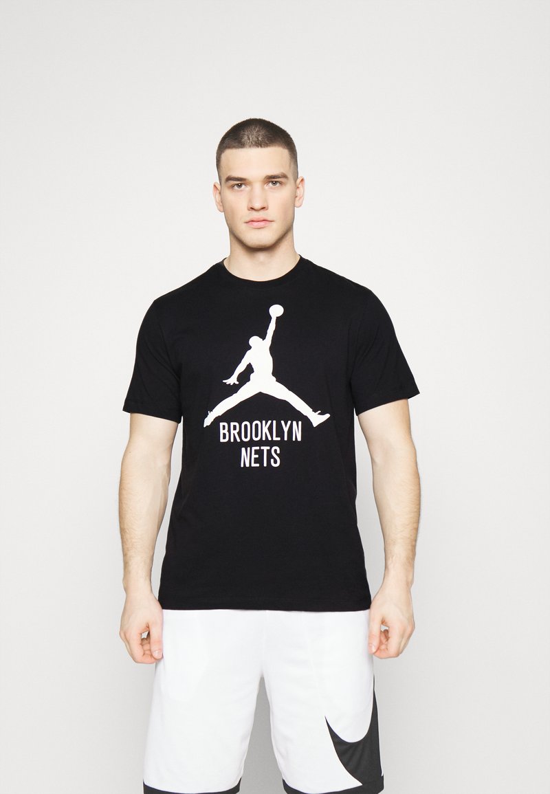 Nike Performance NBA BROOKLYN NETS TEE Vereinsmannschaften black