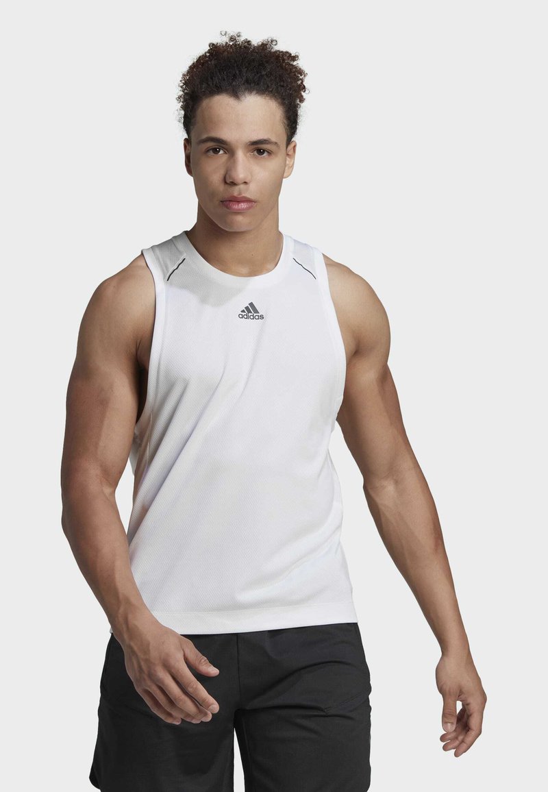 adidas Performance HIIT SPIN Top white Zalando.ie