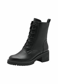 Marco Tozzi Stivaletti con plateau - black