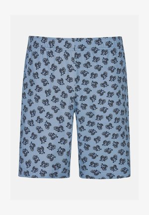 mey, MEY HOSE KURZ SERIE MEY X LORIOT PRINT-DESIGN: „DER RADFAHRER” - Pyjama bottoms - central lake