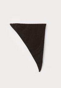 GAUZY TRIANGLE NECK TIE - Fulár - molasses