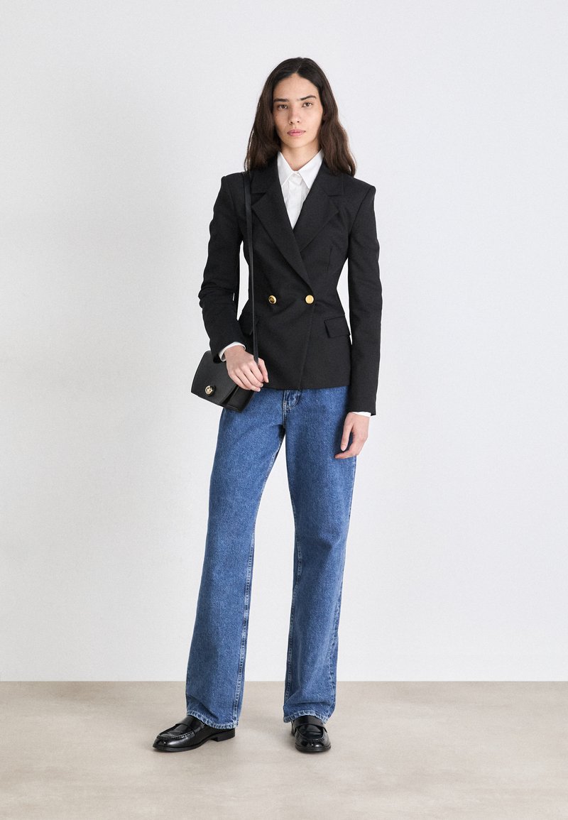 Blazer Guess By Marciano Manches 3/4 - Taille 42/M, Noir, Neuf Avec étiquettes
