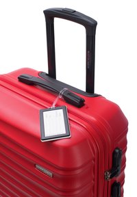 WITTCHEN MEDIUM SUITCASE WITH LUGGAGE TAG FROM ABS - Trolley - red