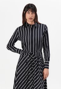 Pinko SARTU'  - Skjortekjole - nero/bianco