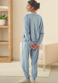 Next TALL FIT - SUPERSOFT SET - Pyžamová súprava - blue