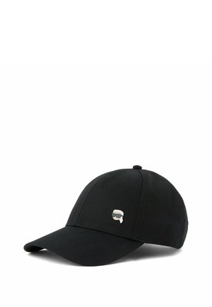 KARL LAGERFELD, KARL LAGERFELD HAT IKON PIN - Cap - black