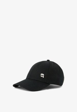 KARL LAGERFELD, KARL LAGERFELD HAT IKON PIN - Cap - black