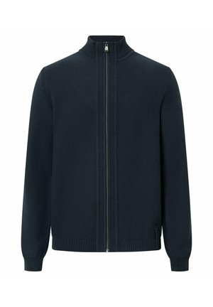 PAULOS STEHKRAGEN ZIPPER UNI - Strickjacke - dunkeblau