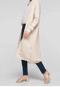 s.Oliver BLACK LABEL Mantel - mottled beige