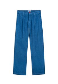 PLEATED - Broek - blue