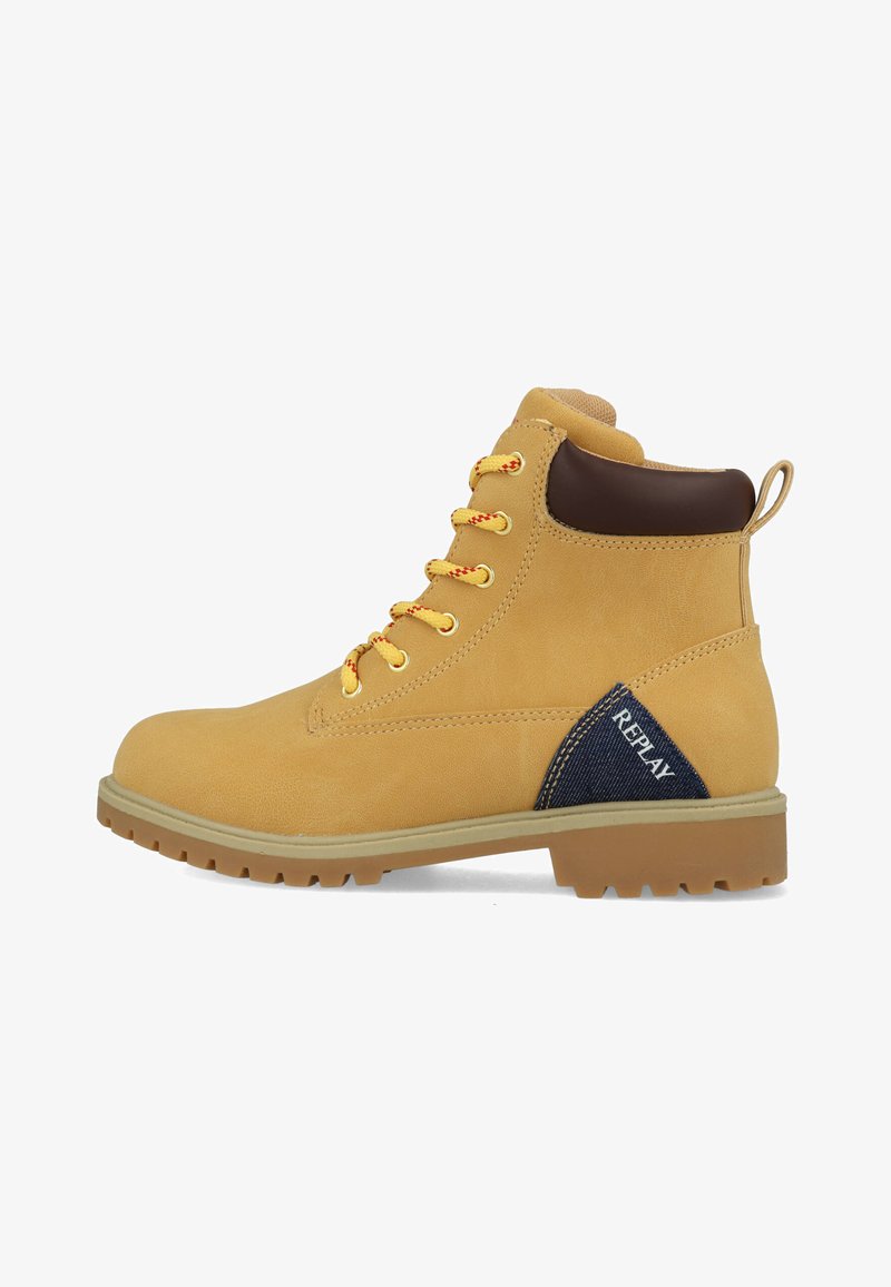 Replay ORACLE 1 - Schnürstiefelette - yellow