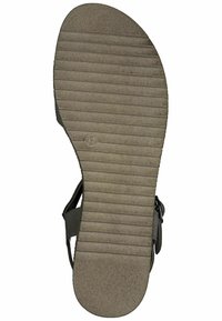 s.Oliver Sandales compensées - taupe