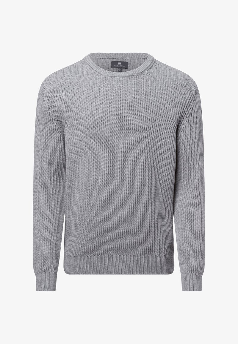Nils Sundström Strickpullover - grau